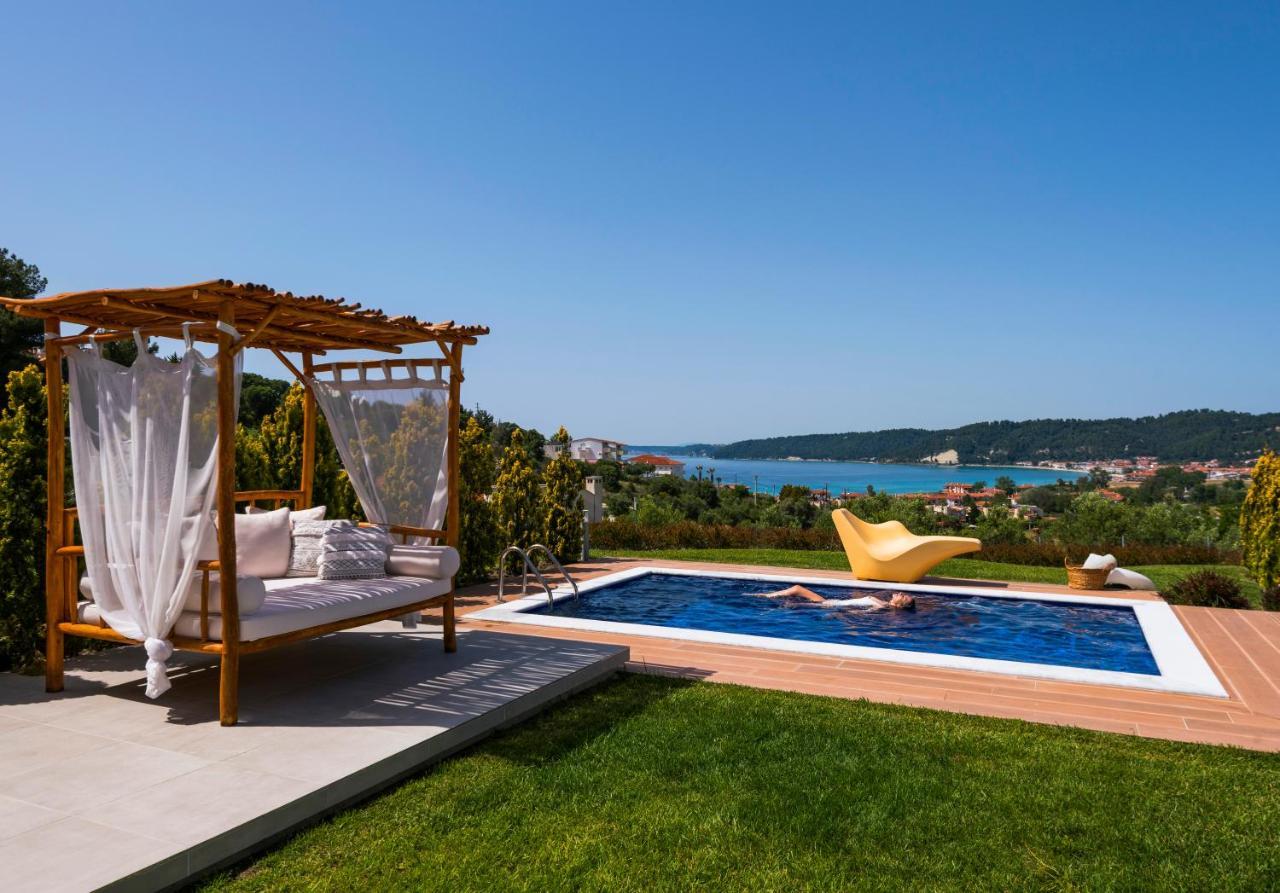 Soleado Luxury Villas Skála Foúrkas Exterior foto