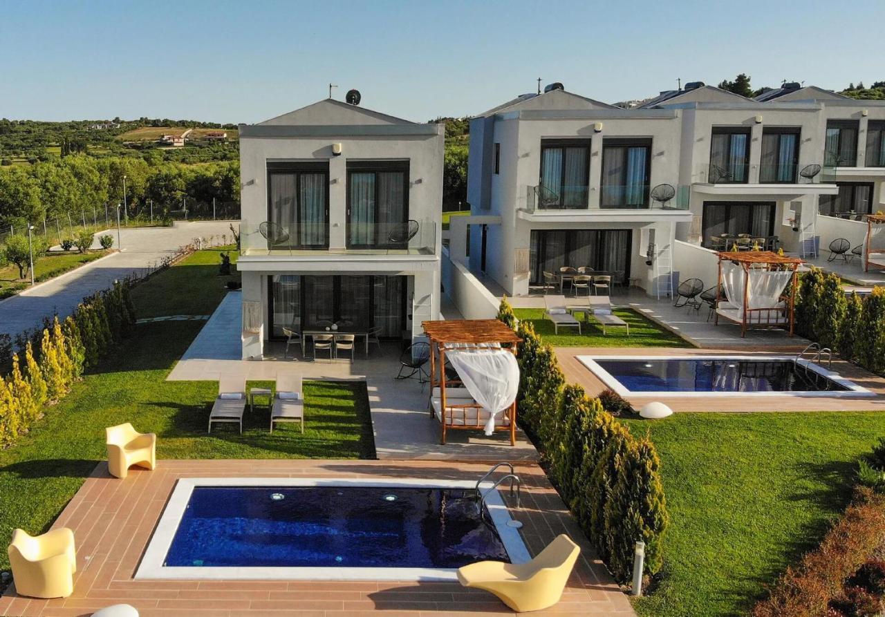 Soleado Luxury Villas Skála Foúrkas Exterior foto