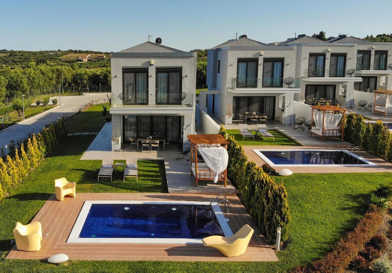 Soleado Luxury Villas Skála Foúrkas Exterior foto